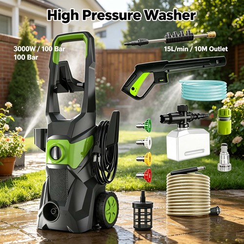 High pressure washer jet - pressure,