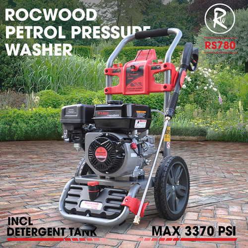 Petrol pressure washer rocwood - petrol,