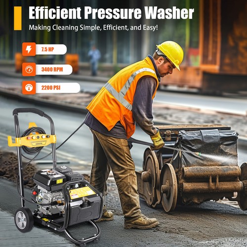 Modern petrol pressure washer - modern,